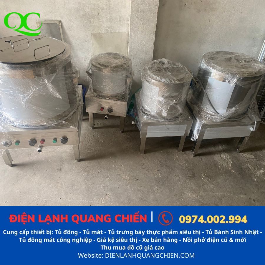 Noi Nau Nuoc Pho Bang Dien Da Dang Mau Ma Day Du Dung Tich 20l Den 500l