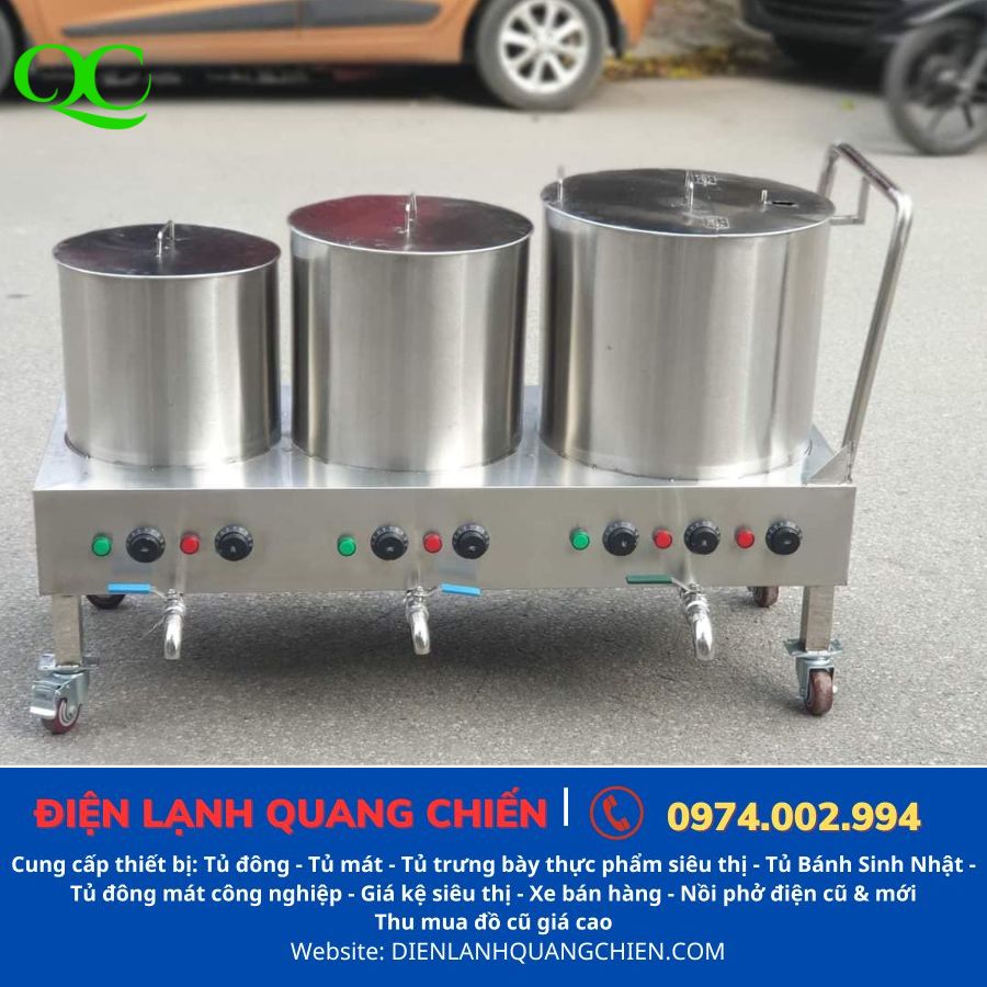 Bán nồi nấu nước phở, nồi nấu nước canh ở các thôn phường xã trong huyện Đan Phượng