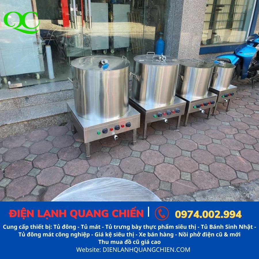 Giới thiệu cửa hàng bán nồi nấu nước phở tại Hoài Đức bảo hành lâu dài