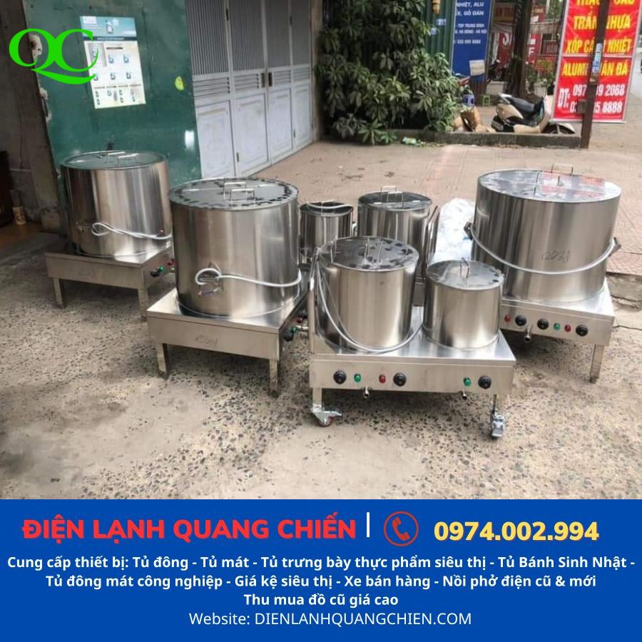 Những mẫu nồi nấu phở hiện đại chỉ có tại Điện Lạnh Quang Chiến