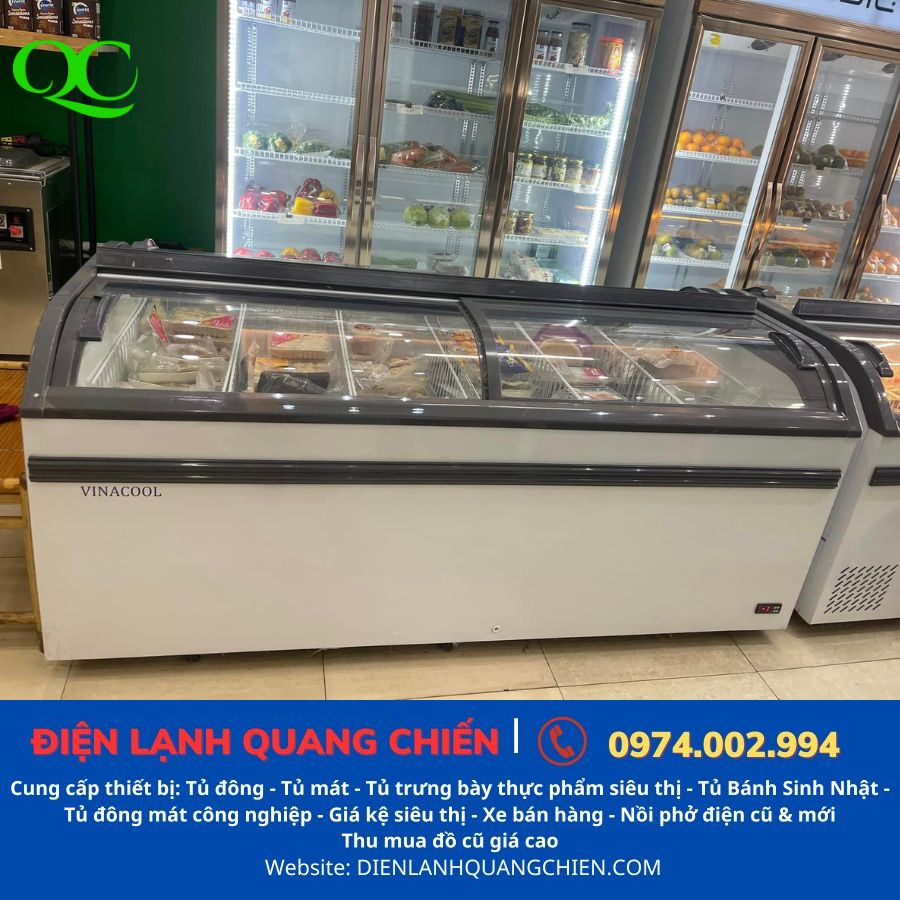 Ban Thanh Ly Tu Dong Nam Cua Kinh Cong Bay Thuc Pham Dong Lanh