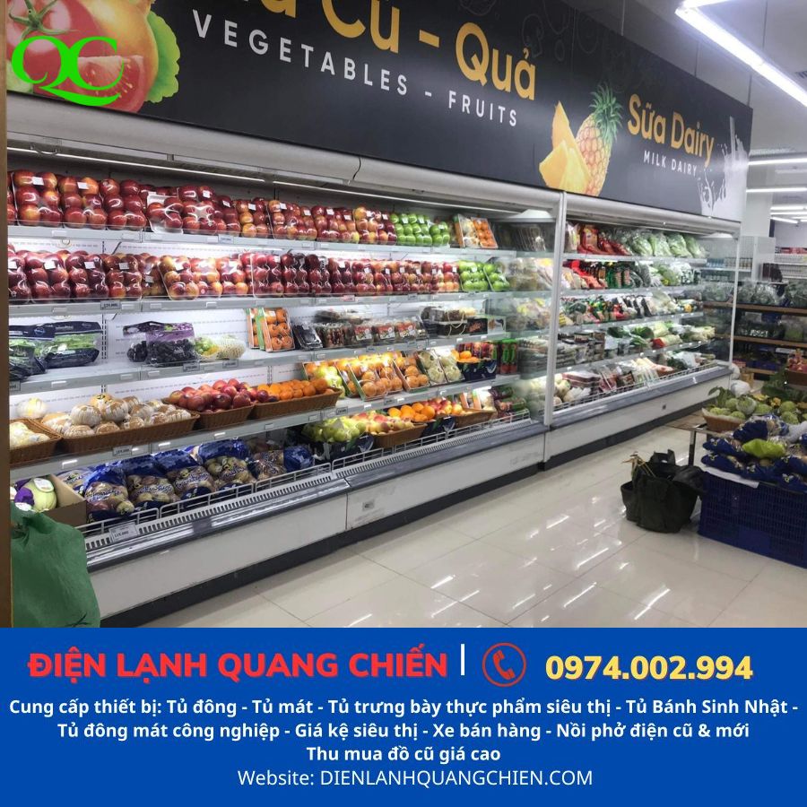 Tại sao cần mua tủ mát bảo quản bán trái cây? 