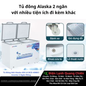 Tu Dong Mat Alaska 450 Lit Bcd 4568ci 4