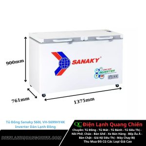 tu dong sanaky 560l vh 5699hy4k inverter