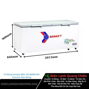 tu dong sanaky 860l vh 8699hy4k inverter