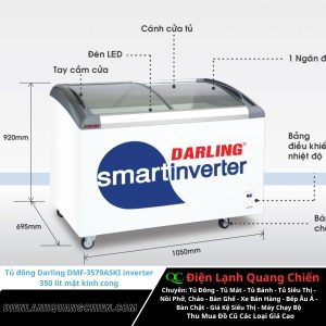 Tủ đông Darling Dmf 3579aski Inverter