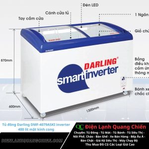 Tủ đông Darling Dmf 4079aski Inverter