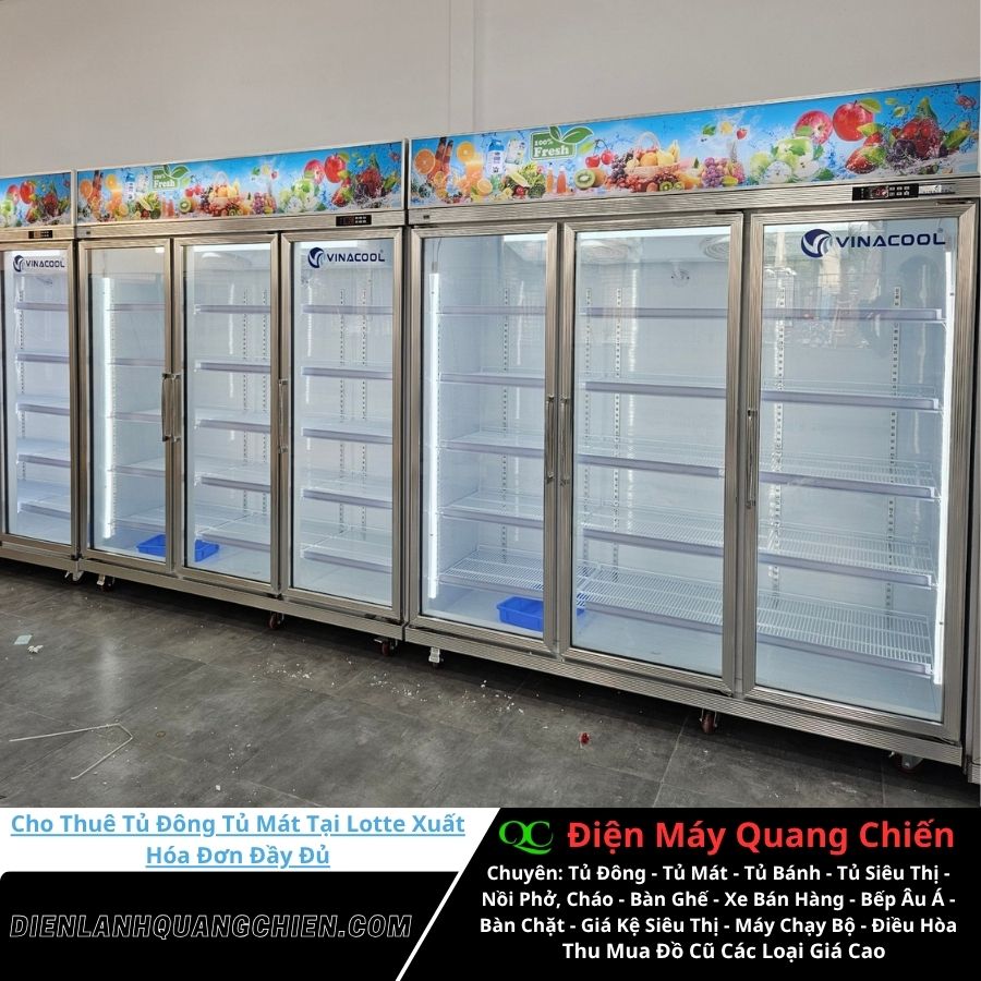 Cho Thuê Tủ Đông Tủ Mát Tại Lotte 1