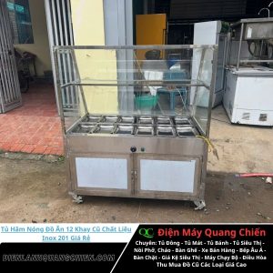 Tủ Hâm Nóng Đồ Ăn 12 Khay Cũ 2