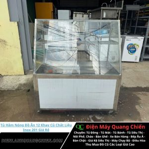 Tủ Hâm Nóng Đồ Ăn 12 Khay Cũ