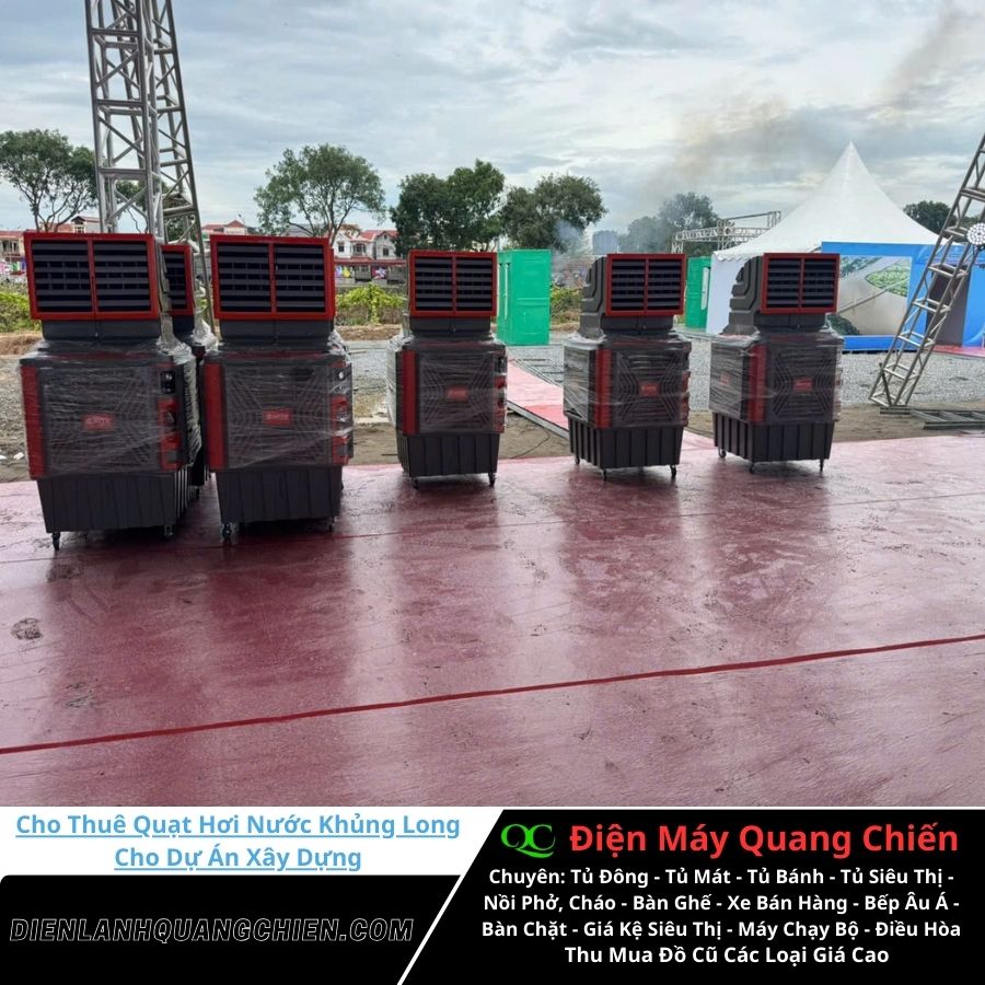 Cho Thuê Quạt Hơi Nước Khủng Long 2