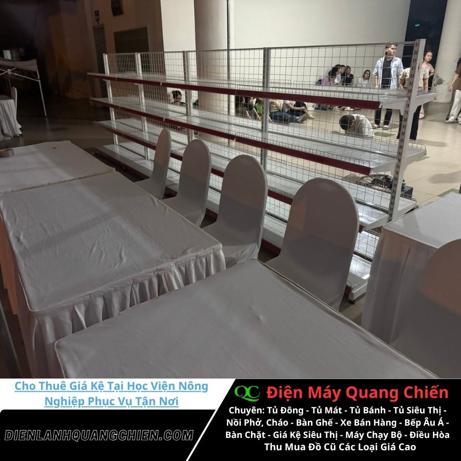 Cho Thuê Giá Kệ Tại Học Viện Nông Nghiệp 1