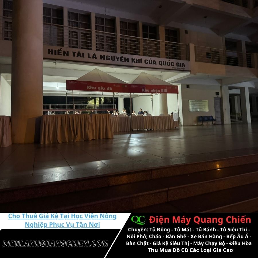 Cho Thuê Giá Kệ Tại Học Viện Nông Nghiệp