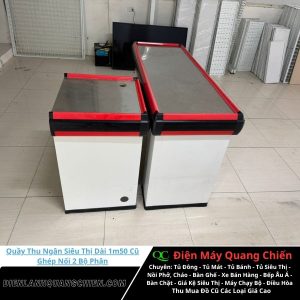 Quầy Thu Ngân Siêu Thị Dài 1m50 Cũ 2