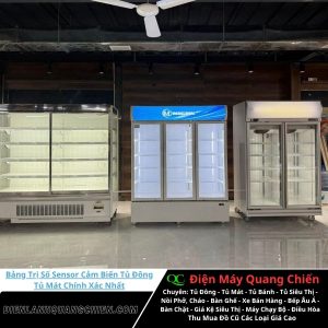 Bảng Trị Số Sensor Cảm Biến Tủ Đông Tủ Mát