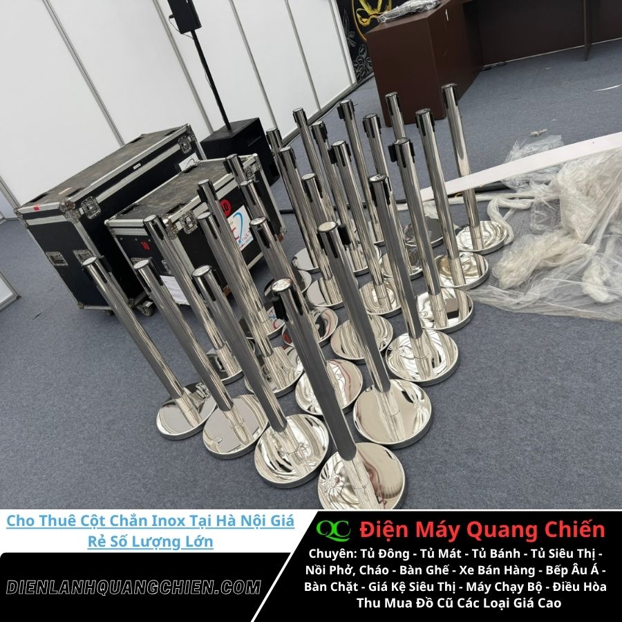 Cho Thuê Cột Chắn Inox Tại Hà Nội 1
