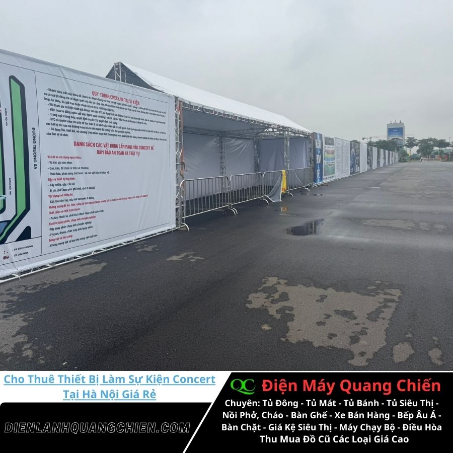 Cho Thuê Thiết Bị Làm Sự Kiện Concert Tại Hà Nội