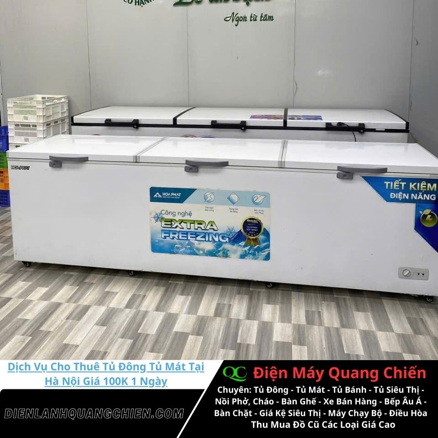 Dịch vụ cho thuê tủ đông tủ mát tại Hà Nội