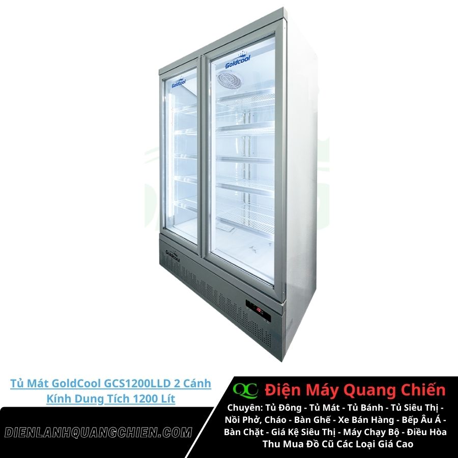 Tủ Mát GoldCool GCS1200LLD 2 Tủ Mát GoldCool GCS1200LLD 2