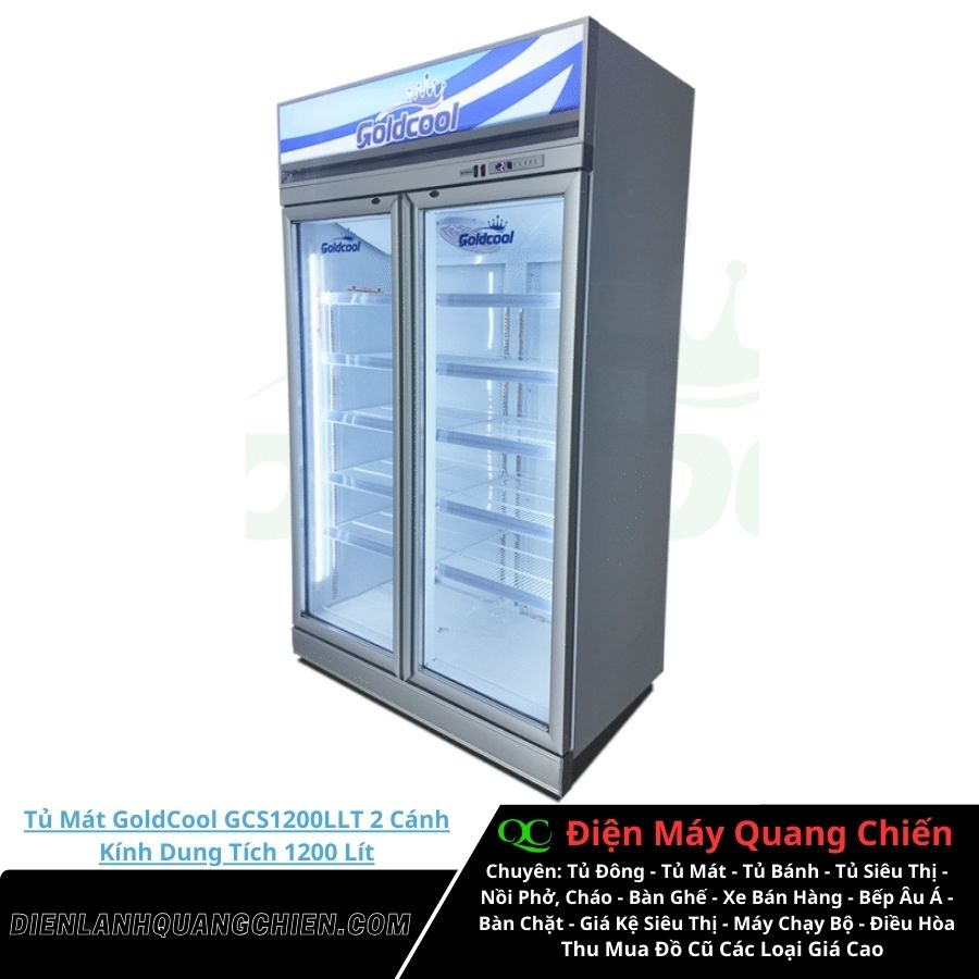 Tủ Mát GoldCool GCS1200LLT 1 Tủ Mát GoldCool GCS1200LLT 1