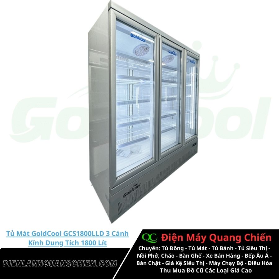 Tủ Mát GoldCool GCS1800LLD 2 Tủ Mát GoldCool GCS1800LLD 2