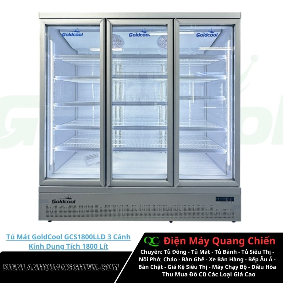 Tủ Mát GoldCool GCS1800LLD Tủ Mát GoldCool GCS1800LLD