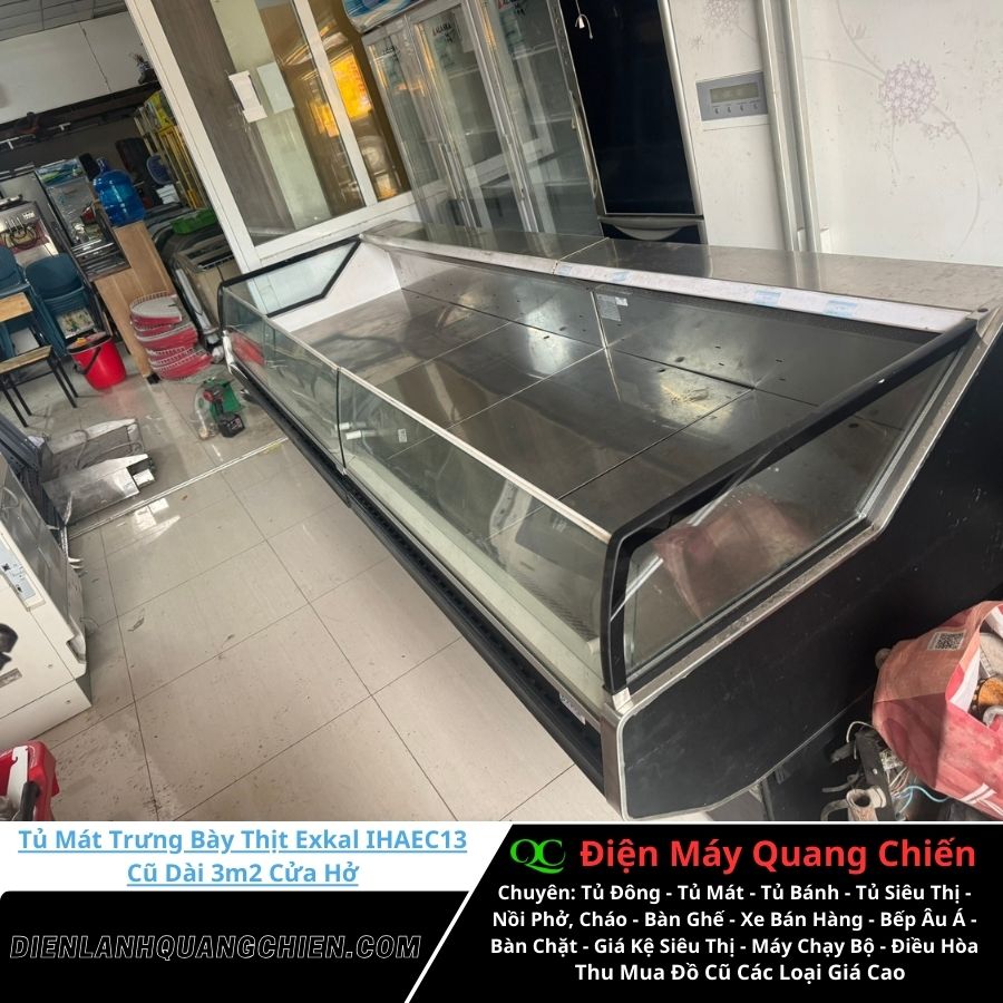 Tủ Mát Trưng Bày Thịt Exkal IHAEC13 Cũ 1 Tủ Mát Trưng Bày Thịt Exkal IHAEC13 Cũ 1