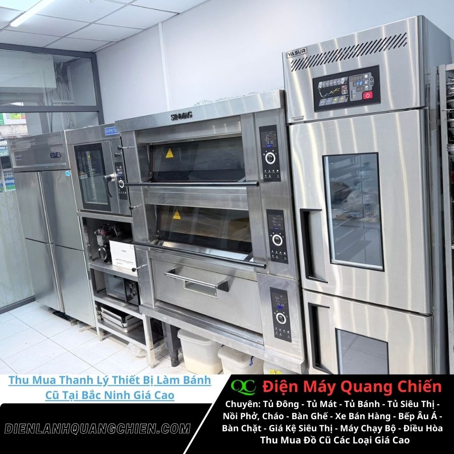 Thu Mua Thanh Lý Thiết Bị Làm Bánh Cũ Tại Bắc Ninh