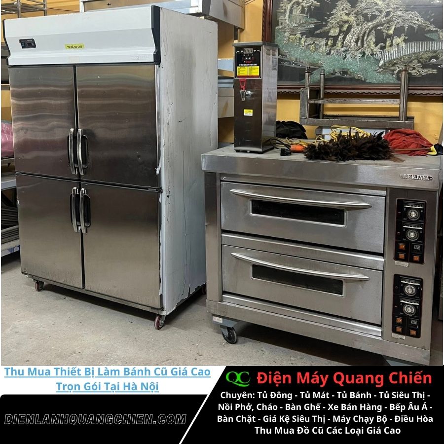 Thu Mua Thiết Bị Làm Bánh Cũ Giá Cao Trọn Gói Tại Hà Nội