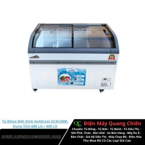 Tủ Đông Mặt Kính GoldCool GCKC688L