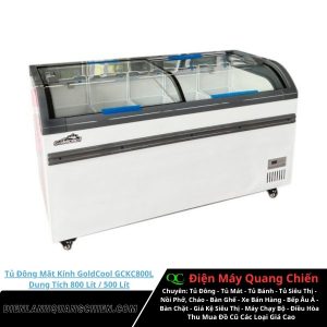 Tủ Đông Mặt Kính GoldCool GCKC800L