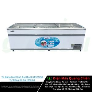 Tủ Đông Mặt Kính GoldCool GCST1250