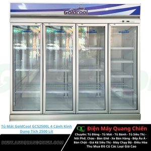 Tủ Mát GoldCool GCS2500L