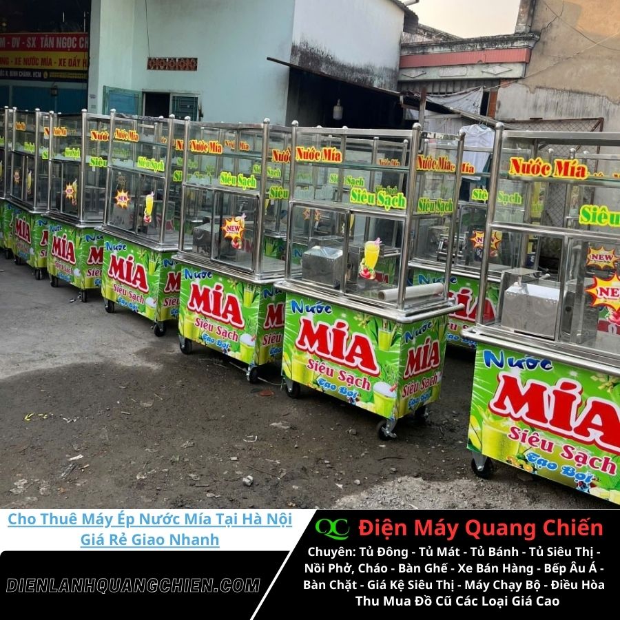 Cho Thuê Máy Ép Nước Mía Tại Hà Nội