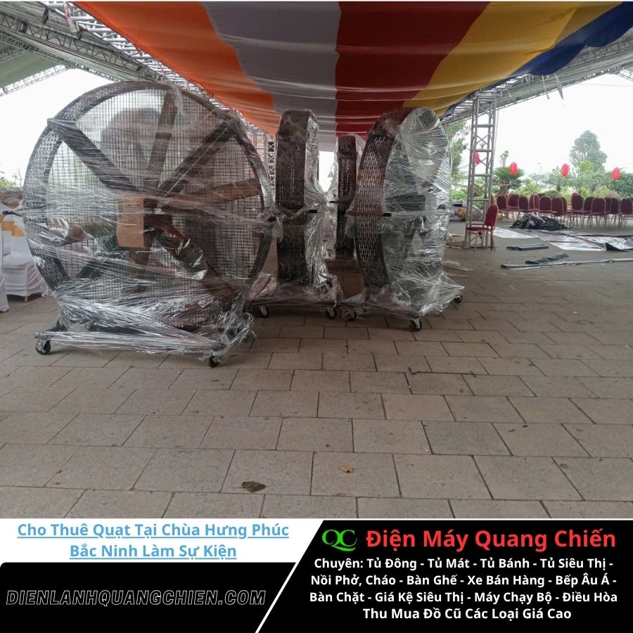 Cho Thuê Quạt Tại Chùa Hưng Phúc 1