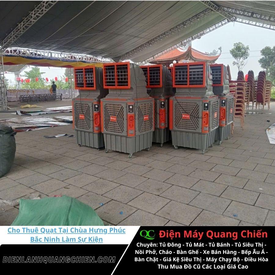 Cho Thuê Quạt Tại Chùa Hưng Phúc