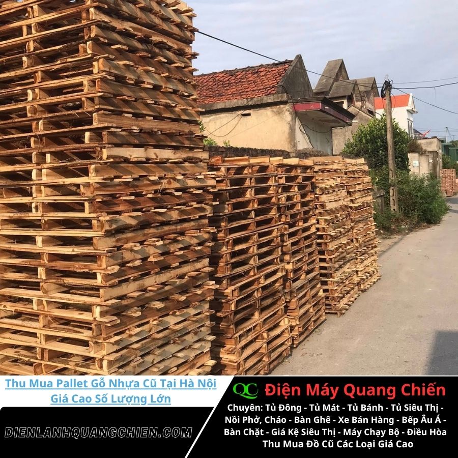 Thu Mua Pallet Gỗ Nhựa Cũ Tại Hà Nội 1