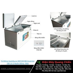 Tủ Đông Sumikura SKFCDI180 Inverter 1