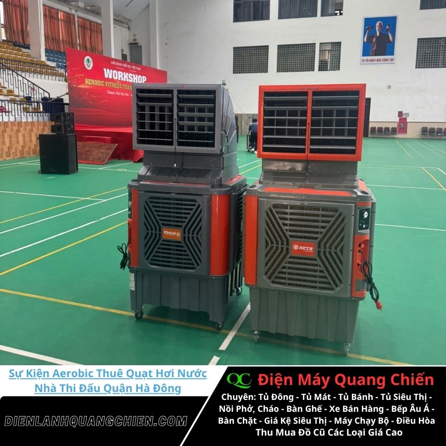 Sự Kiện Aerobic Thuê Quạt Hơi Nước