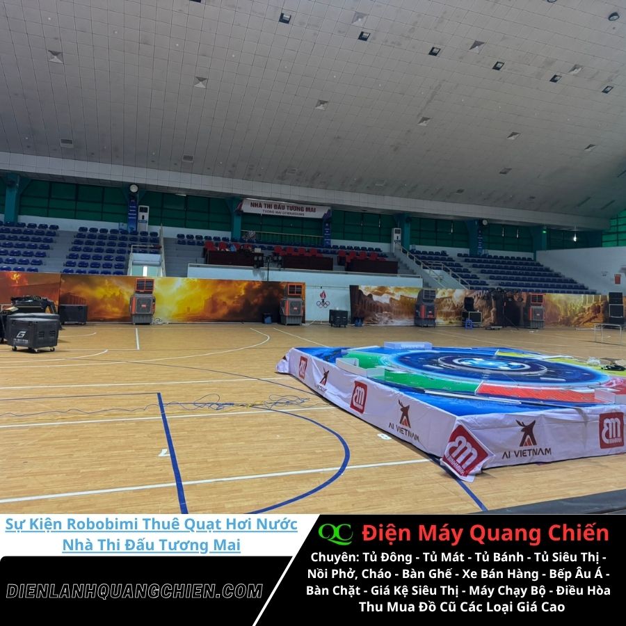 Sự Kiện Robobimi Thuê Quạt Hơi Nước