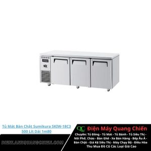 Tủ Mát Bàn Chặt Sumikura SKIW-18C3