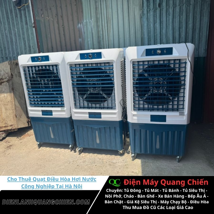 Cho Thuê Quạt Điều Hòa Hơi Nước Công Nghiệp